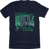 High Decibel Zone Seattle Football Twelfth Man